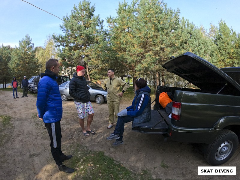 "На чемоданах" - готовимся ехать на теплый сброс в воскресенье утром