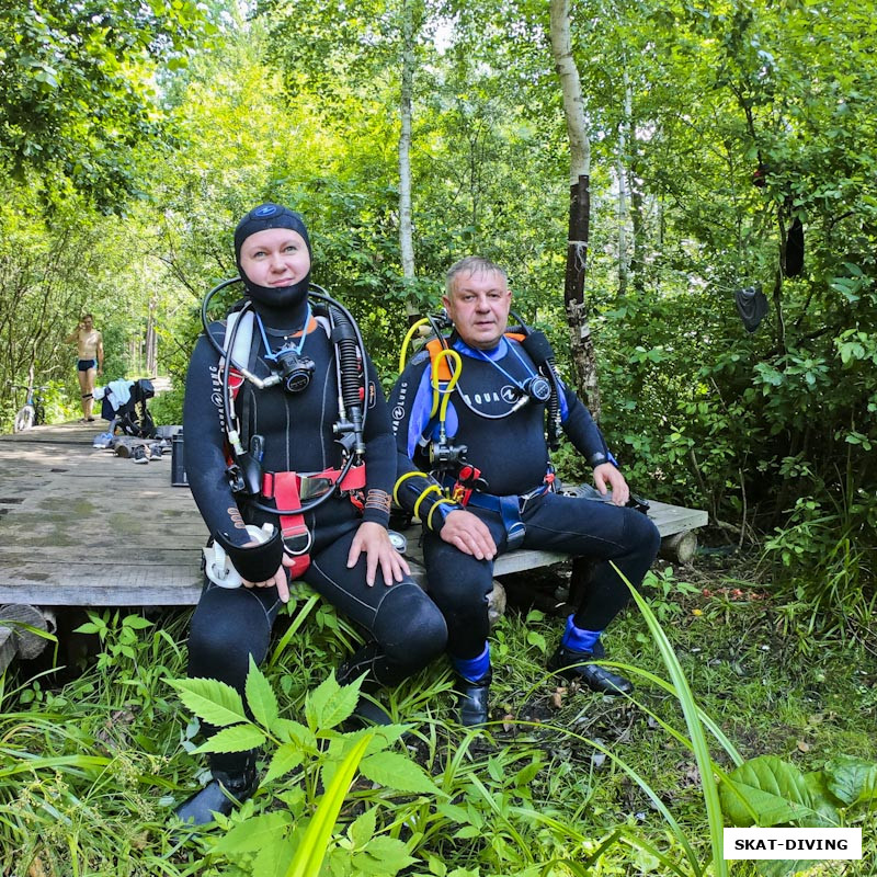 Харитонова Оксана, Харитонов Максим, приехали они в Камбоджу, собрали снаряжение, а воды-то нет, одни слоны вокруг