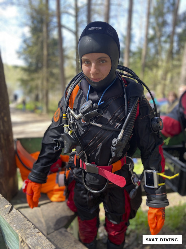 Романова Софья, это лицо до погружения, после холодной воды оно выглядит иначе