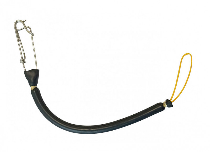 Отличный и прочный амортизатор линя «ПЕТЛЯ-PICASSO» для оснащения ружья в подводной охоте. Позволяет амортизировать рывок гарпуна при выстреле, а также смягчить нагрузку на линь при потягах трофейной добычи.