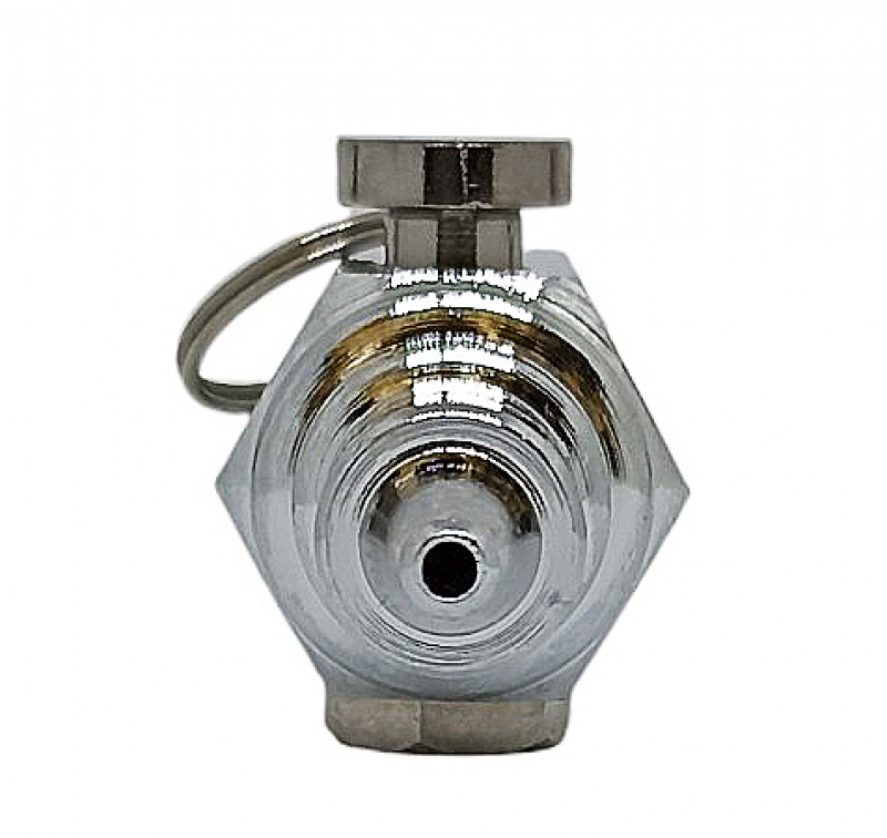 Диаметр выходного отверстия - 2мм. Незаменимая в хозяйстве вещь, делающая из вашего дайверского редуктора устройство для продувки или подкачки чего-либо. Поверьте, если вы дайвер с собственным оборудованием, вам нужен и такой инжектор!