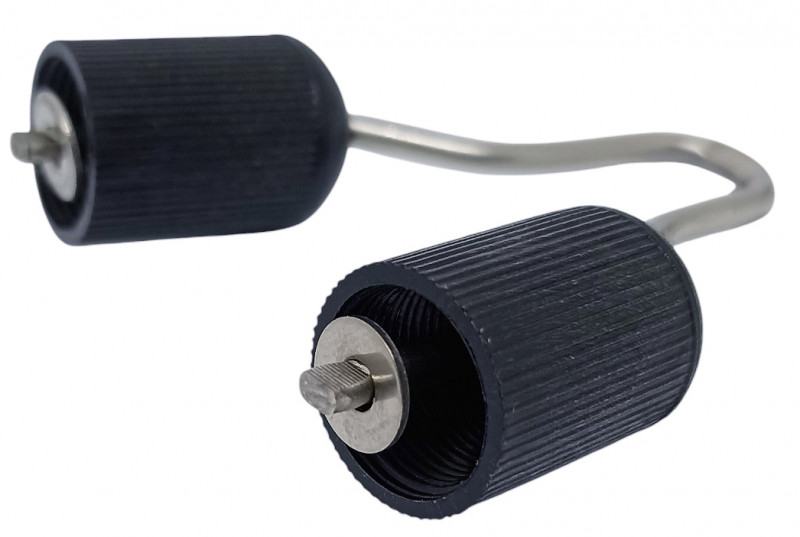 Проволока в бабышках фиксируется шайбой, концы проволоки сплющены.