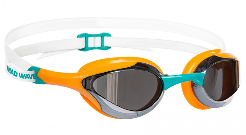 Стильные плавательные очки «ALIEN MIRROR» с зеркальными линзами сочетают в себе дизайн стартовых очков и комфорт тренировочных.