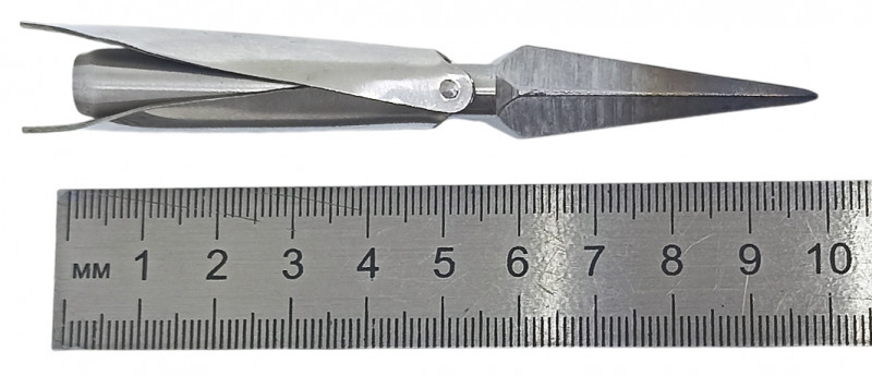 Длина наконечника - около 10см.