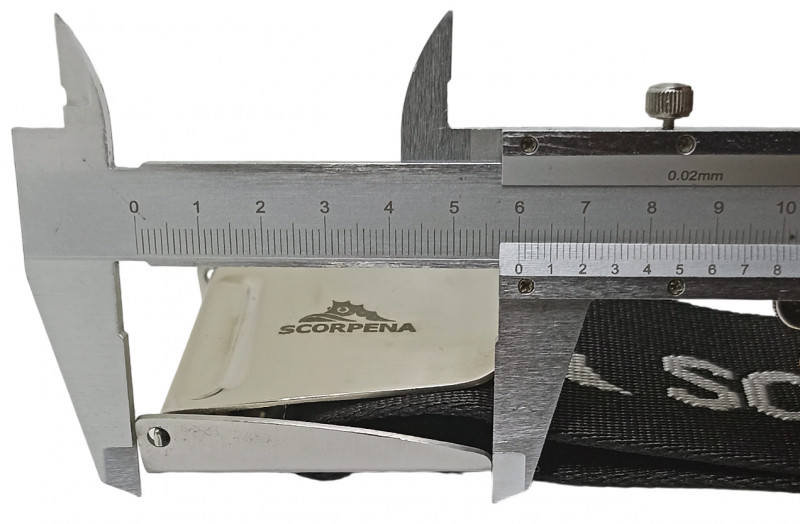 Длина пряжки - 6см.