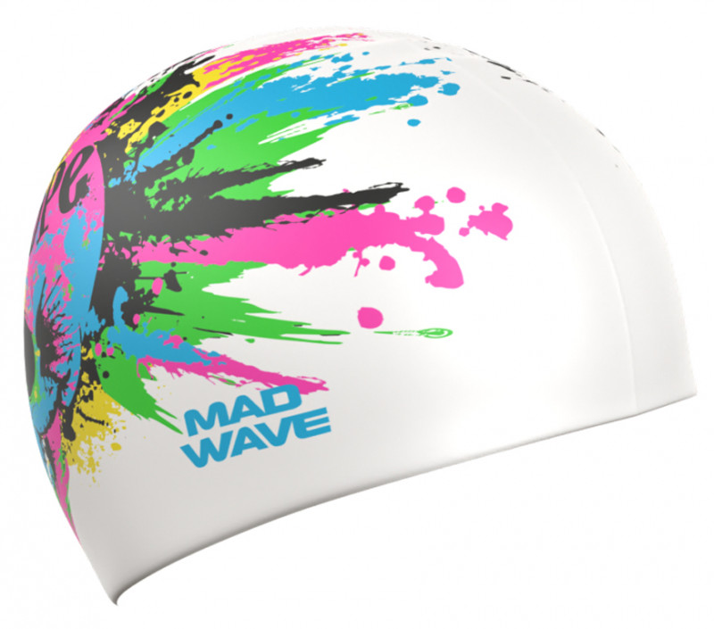 Изготовлена из высококачественного силикона. Он приятен на ощупь и практически не пропускает воду, не вызывает раздражения кожи (если, конечно, вы не тот самый крайне редкий случай аллергиков на силикон), поэтому шапочка идеально подходит для регулярных тренировок.