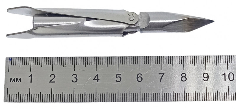 Длина наконечника - около 9.5см.