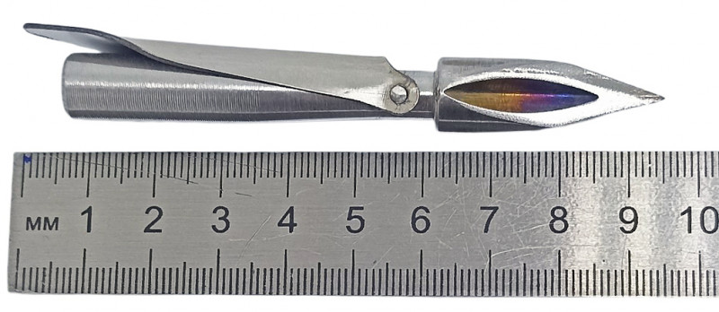 Длина наконечника - около 9.5см.