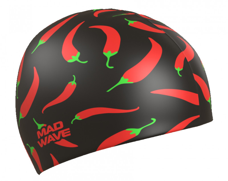 Изготовлена из высококачественного силикона. Он приятен на ощупь и практически не пропускает воду, не вызывает раздражения кожи (если, конечно, вы не тот самый крайне редкий случай аллергиков на силикон), поэтому шапочка идеально подходит для регулярных тренировок.