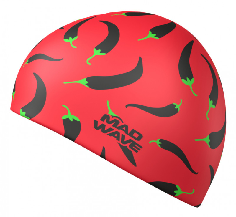 Шапка хорошо тянется, плотно облегает голову, не электризует и не тянет волосы, предотвращая их попадание в глаза и под детали очков или купальника. Универсальный размер шапочки подходит и взрослым, и детям.