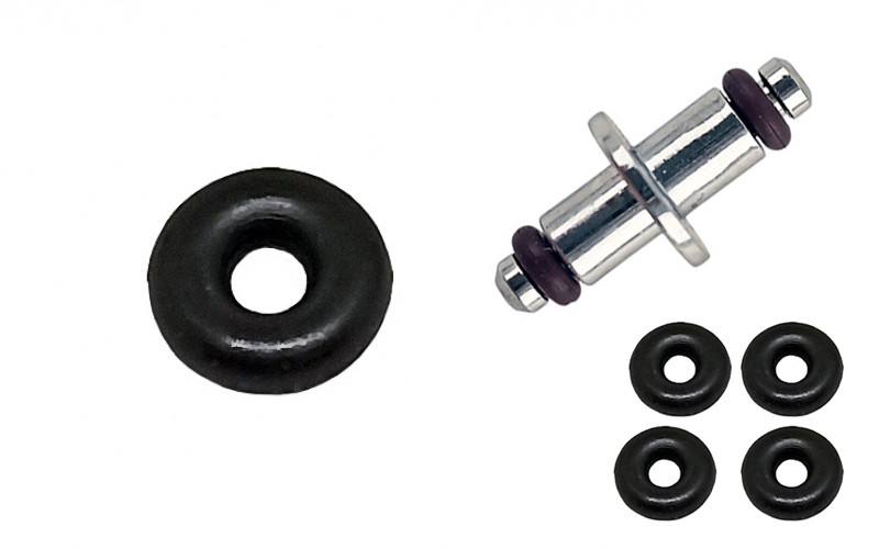 Комплект оригинальных О-рингов ниппеля манометра для дайвинга. Продается в наборе из 4 штук.