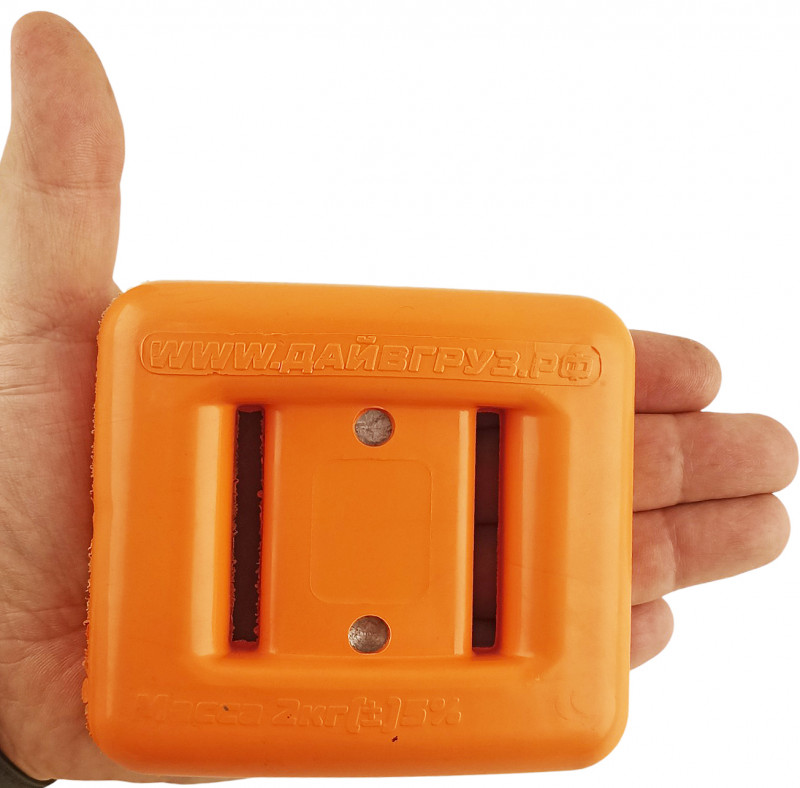 Профессиональный и очень приятный, как на вид, так и на ощупь, груз свинцовый обрезиненный.