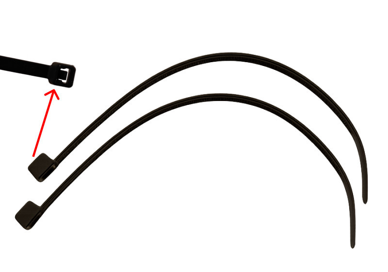 В комплекте два прочных хомута для крепления на корпусе II-ой ступени регулятора.