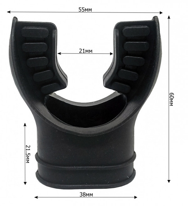 Выполнен из мягкого матового гипоаллергенного силикона. Анатомическая форма для удобного расположения во рту.
