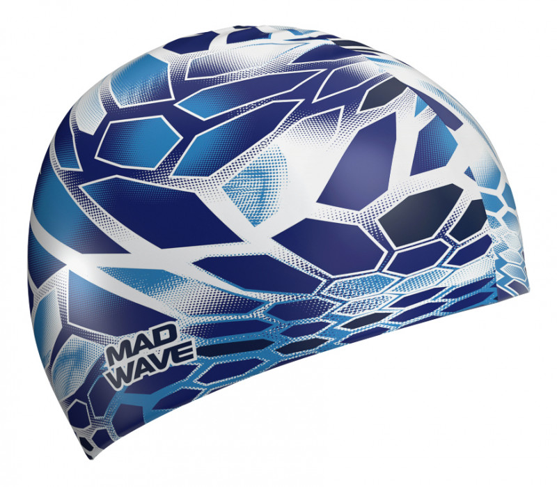 Изготовлена из высококачественного силикона. Он приятен на ощупь и практически не пропускает воду, не вызывает раздражения кожи (если, конечно, вы не тот самый крайне редкий случай аллергиков на силикон), поэтому шапочка идеально подходит для регулярных тренировок.