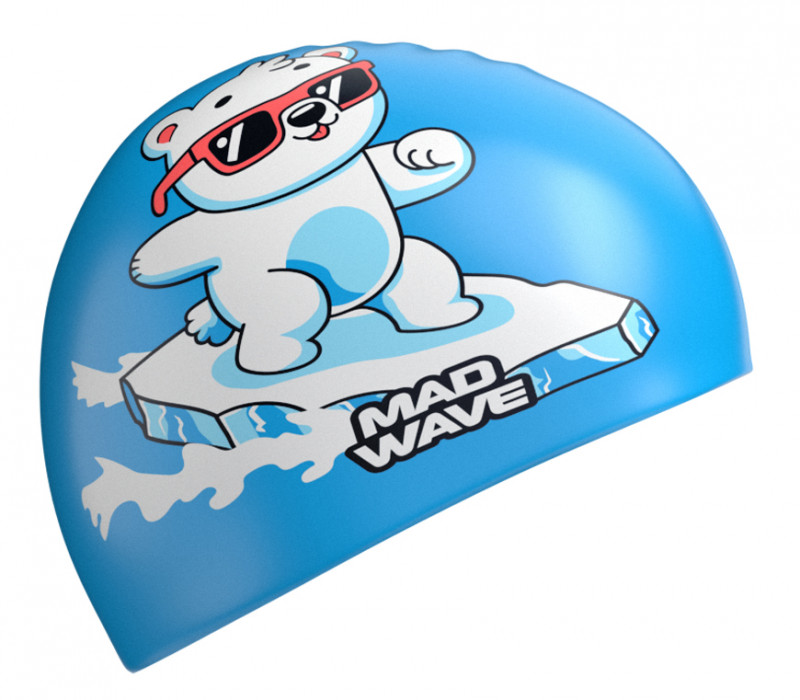 В шапочке с чудным мишкой на льдинке можно разглядеть и полярника, и серфера, и сноубордиста.