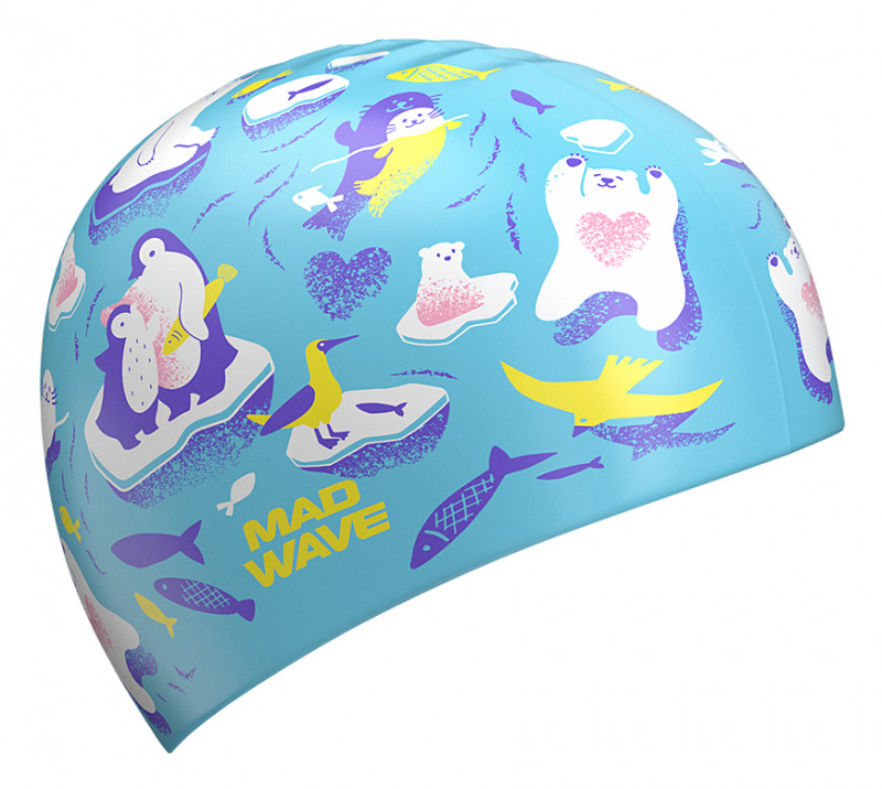 Изготовлена из высококачественного силикона. Он приятен на ощупь и практически не пропускает воду, не вызывает раздражения кожи (если, конечно, вы не тот самый крайне редкий случай аллергиков на силикон), поэтому шапочка идеально подходит для регулярных тренировок.