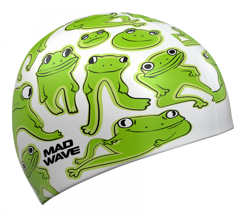 Изготовлена из высококачественного силикона. Он приятен на ощупь и практически не пропускает воду, не вызывает раздражения кожи (если, конечно, вы не тот самый крайне редкий случай аллергиков на силикон), поэтому шапочка идеально подходит для регулярных тренировок.