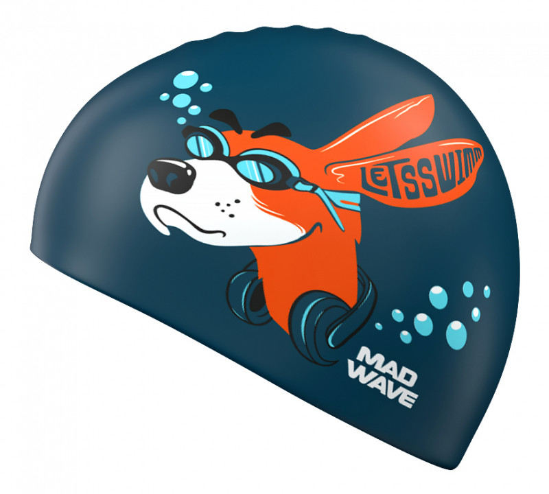 Шапка хорошо тянется, плотно облегает голову, не электризует и не тянет волосы, предотвращая их попадание в глаза и под детали очков или купальника. Универсальный размер шапочки подходит и взрослым, и детям.