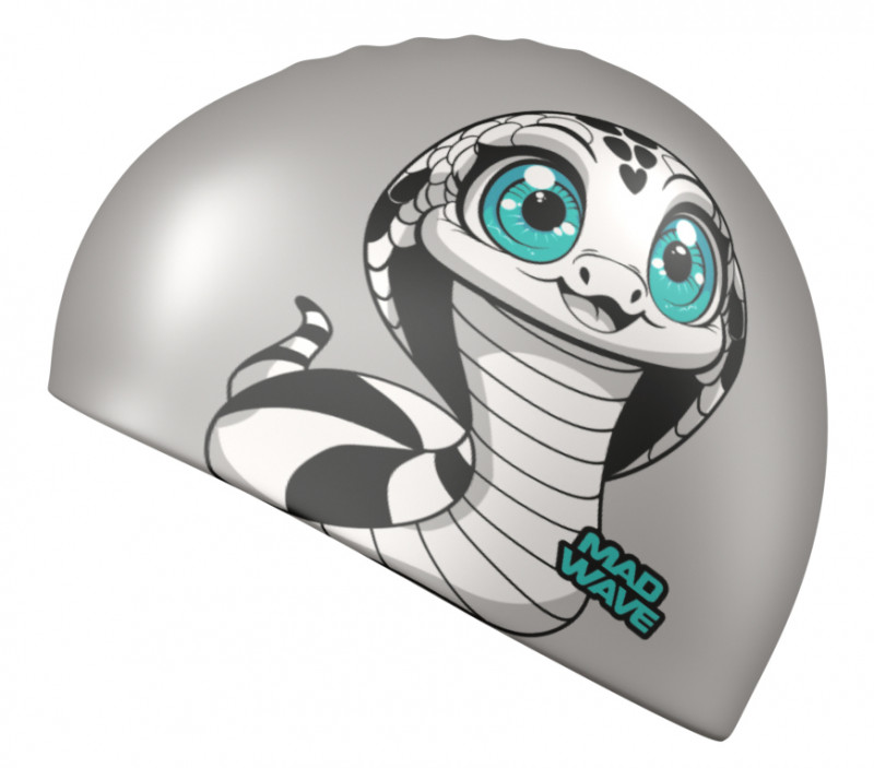 Шапка хорошо тянется, плотно облегает голову, не электризует и не тянет волосы, предотвращая их попадание в глаза и под детали очков или купальника. Универсальный размер шапочки подходит и взрослым, и детям.