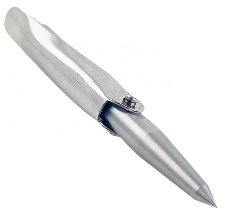 Типовая пулевидная заточка обладает хорошими гидродинамическими и проникающими показателями.