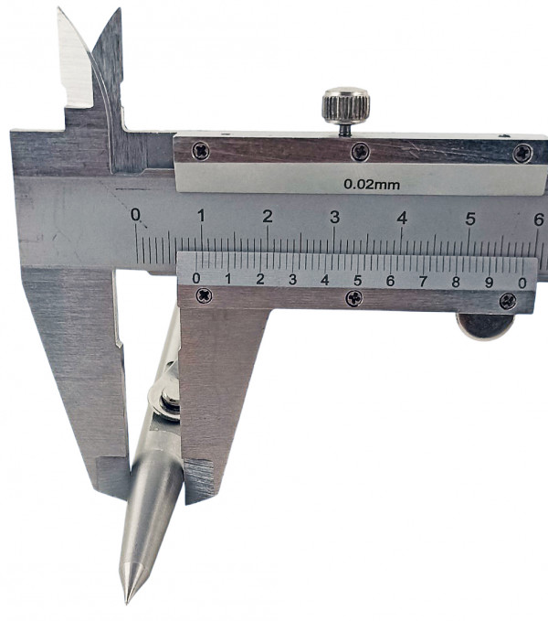 Максимальный диаметр головы около - 9мм.