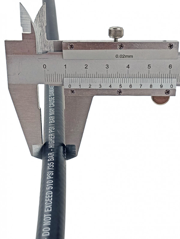 Диаметр шланга - 12мм.