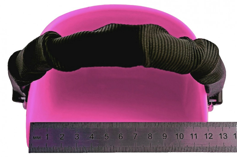 Ширина колоши по основанию размера L - около 10см., размера XL - около 11.5см.