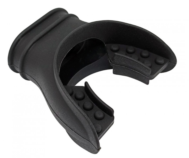 Классический загубник «FAN» для дыхательного автомата (регулятора) аквалангиста без соединительной перемычки.