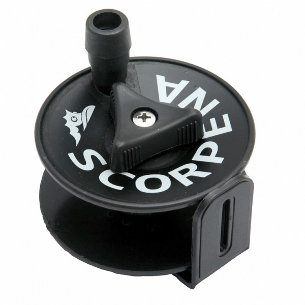 Удобная и прочная катушка СКОРПЕНА с направляющей для укладки линя полностью выполнена из пластика, что делает ее легче.