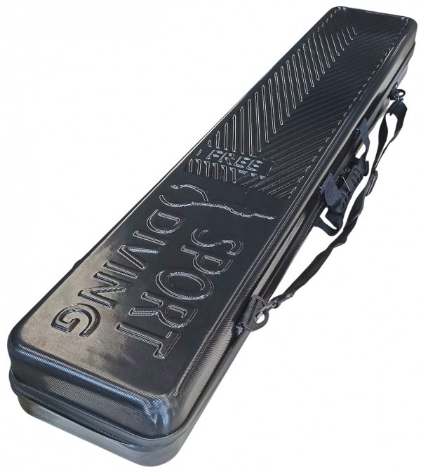 Бывший в употреблении чехол из поликарбоната, специально для фридайверов и морских подводных охотников перевозящих дорогостоящие ласты, состояние хорошее, есть небольшой дефект корпуса.