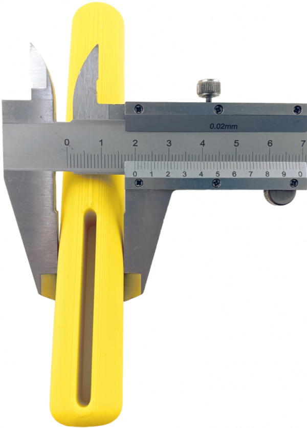 Максимальный диаметр палочки - приблизительно 2см.