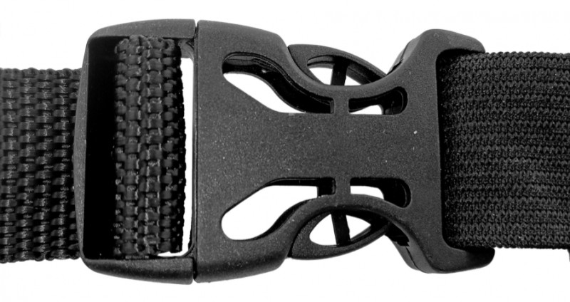 Грузы оснащены пряжкой «фастекс» на ремнях, что позволяет легко надевать и снимать груз даже в толстых перчатках. Пряжка выполнена из ударопрочного и морозостойкого пластика.