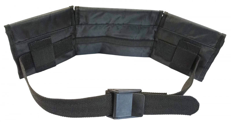 Профессиональный грузовой пояс «B-SQUARE» с карманами и пластиковой пряжкой для быстрой отгрузки подводного пловца, как с аквалангом, так и без.