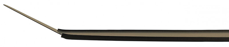 Угол изгиба лопасти по отношению к калоше - около 26 градусов для более комфортного плавания по поверхности воды и компенсации недостаточно растянутого голеностопа.