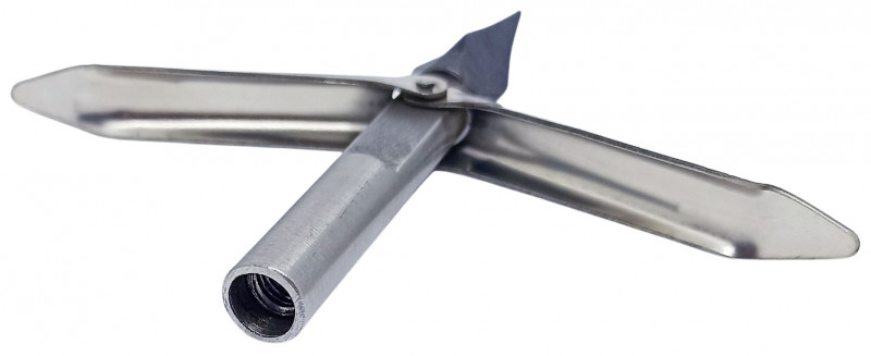 Типовая резьба посадки на гарпун - М7 подойдет к большинству современных гарпунов.