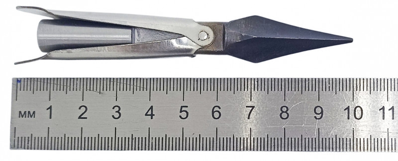 Длина наконечника - около 10см.