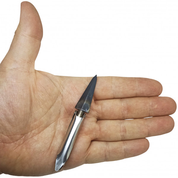 Мощный и готовый к трофейной подводной охоте наконечник, габаритом около 10х1.5см.