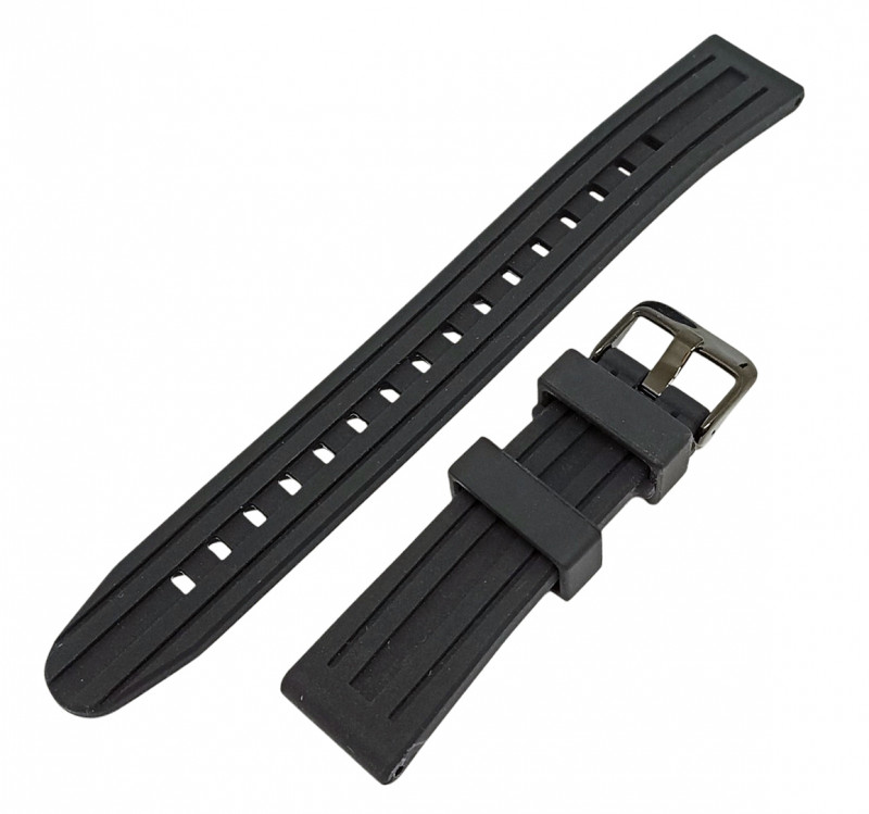 Качественный штатный сменный ремешок подводного компьютера «ALPHA» от компании SCORPENA. Ровно тот самый, что стоит на приборе при покупке.