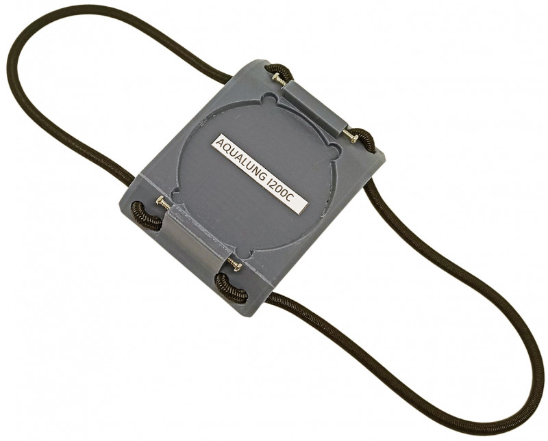 Профессиональный и очень удобный пластиковый держатель декомпрессиметра «I200C» от компании AQUALUNG.
