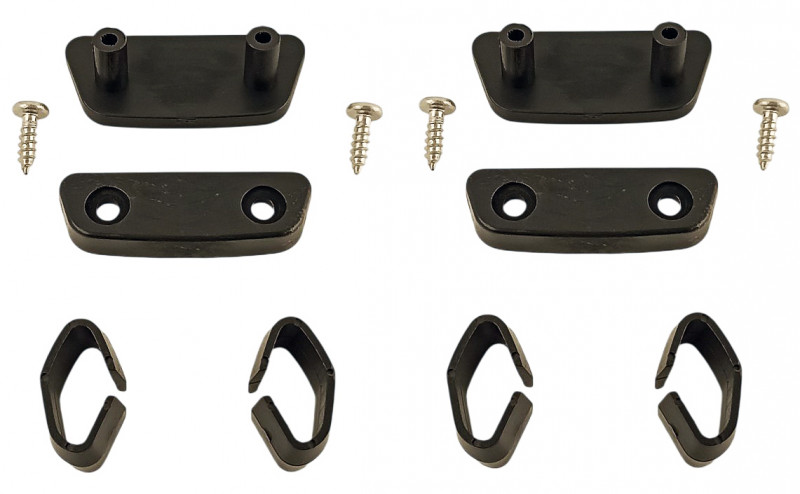 При покупке у нас в комплекте к резиновым калошам мы предоставим штатные крепления лопастей и усов.