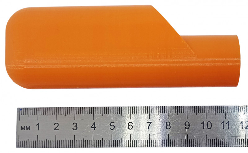 Длина клапана - 11.5см.