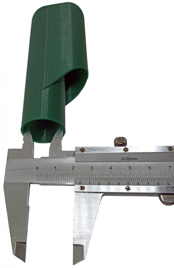 Посадочный диаметр около 2.4см позволяет устанавливать клапан практически в любую дыхательную трубку.