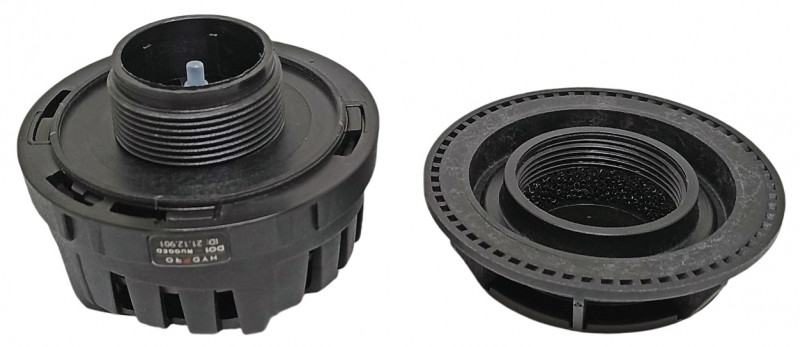 Корпус клапана легко разбирается на привычные две части, модель - легкая в сборке, обслуживании и уходе.