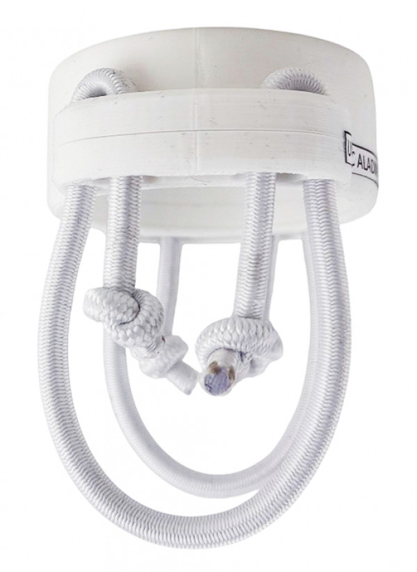 Длина резинок быстро и легко регулируется - просто потяните за торчащие свободные концы, и держатель с прибором прижмется к руке плотнее.