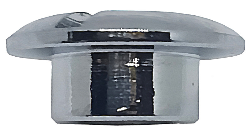 Общая высота заглушка вентиля - примерно 6.4мм.