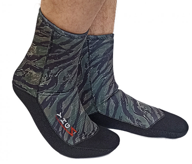 Бывшие в употреблении неопреновые носки для подводной охоты, дайвинга или фридайвинга, состояние отличное, в воде не были.