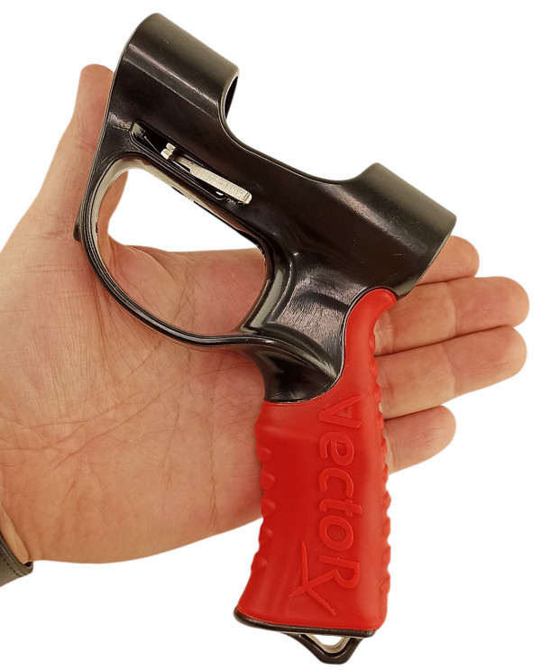 Внешний размер рукояти - примерно 17х15х3.5см.