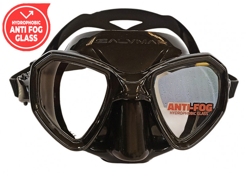 Профессиональная маска MORPHEUS ANTIFOG от итальянского производителя SALVIMAR - модель для глубинной подводной охоты и фридайвинга, в том числе и детского.