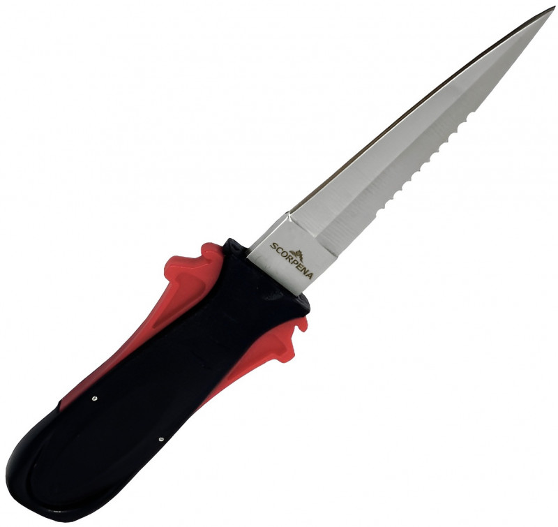 Лезвие ножа выполнено из стали AISI 304 с высокой устойчивостью к коррозии.